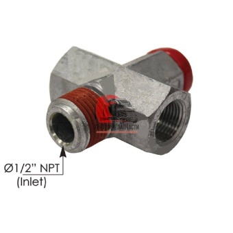 Клапан предохранительный (на ресивер) 85psi OUT=1/2" IN=3/8" FLA®, GTD 223 485V