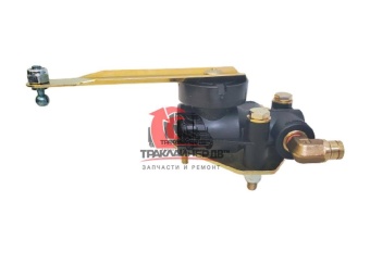 Кран воздушный регулировки подушек кабины (фитинг-фитинг/без тяги) KW T2000/INTER 9900, LML1301 0055