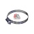 Хомут патрубка системы охлаждения ID=2.69"(68mm)-3.00"(76mm) FREIGHTLINER, TDE-HC-011