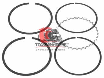 Комплект колец поршневых компрессора воздушного STD SS/NS296 CUMMINS M11 P.A.I. USA, 220060
