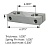 Серьга рессоры передней L=162mm W=50.08mm INTERNATIONAL 9200/9400, M881