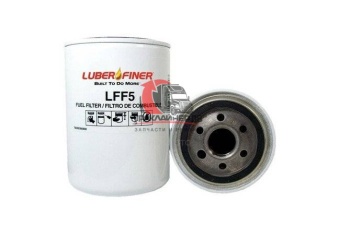FF105 Фильтр топливный (короткий без слива) CUMMINS 20мк/1-14/OD=93.7mm LUBER-FINER LFF5